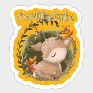 Cute Little Baby Animals #22 Sticker